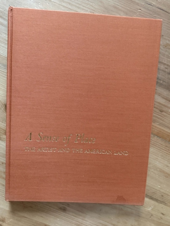 Other - A Sense of Place Hardcover Book - Orange Cloth Cover